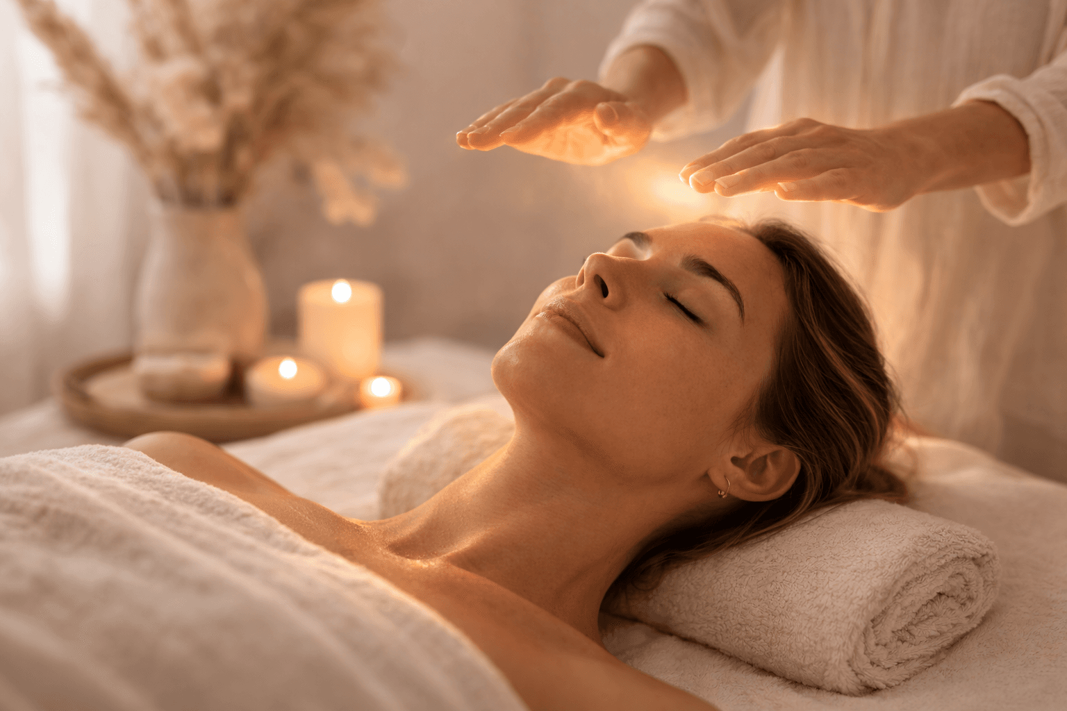 Reiki-infused facials treatment image