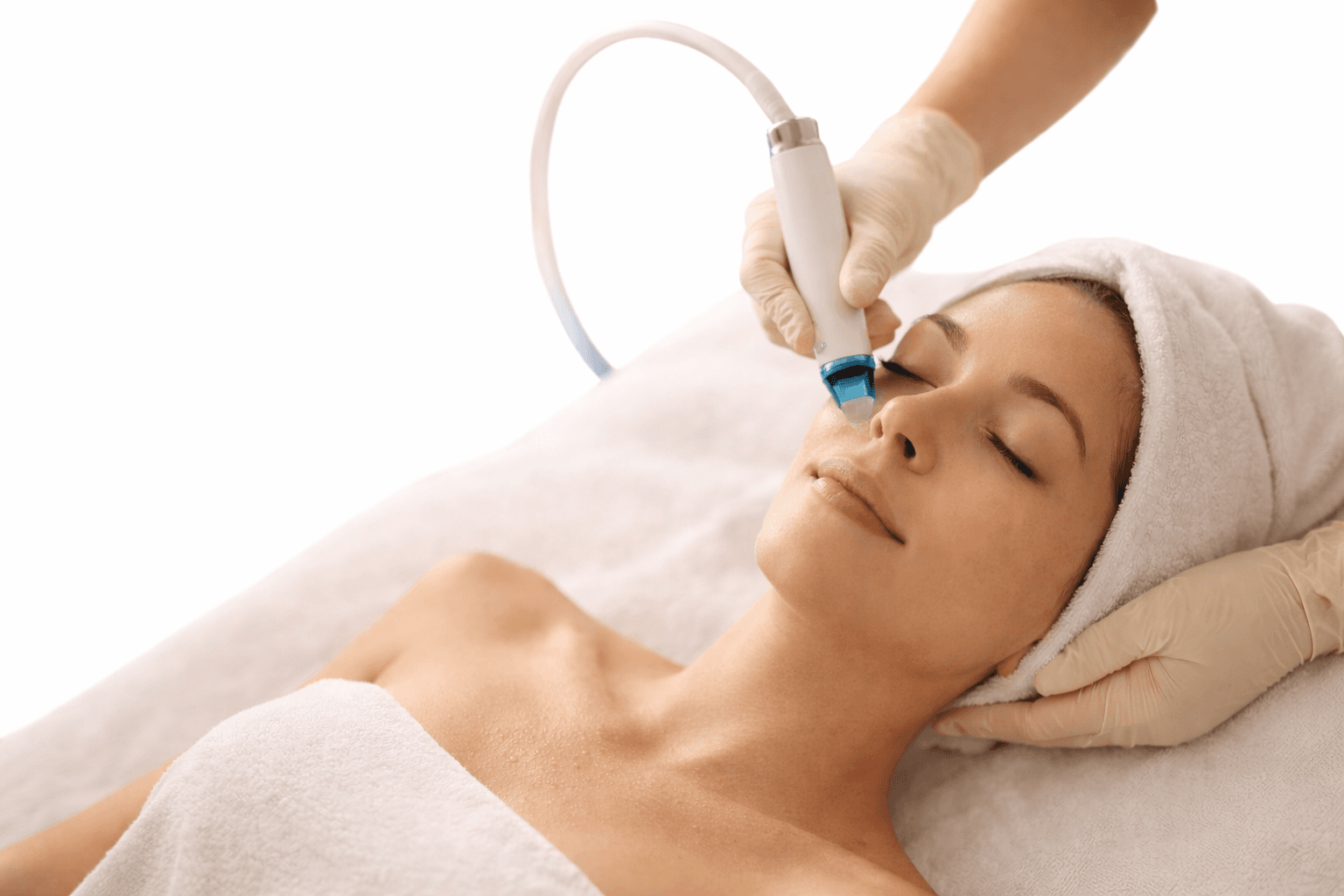 Hydrafacial treatment image for classic facials